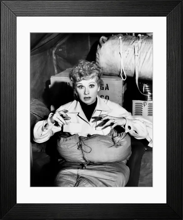 Framed Print : FOREVER, DARLING, Lucille Ball, 1956