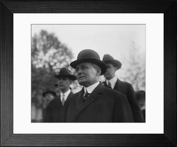 Framed Print : Harry A. Garfield (1863-1942), son of assassinated President James Garfield