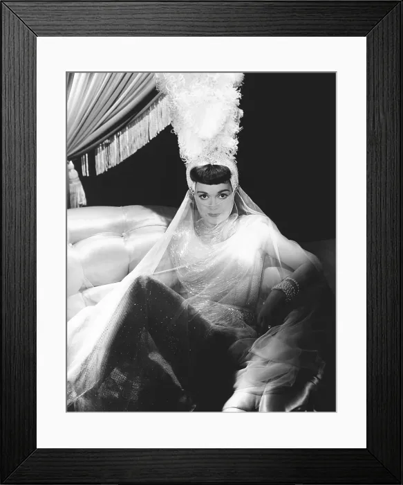 Framed Print : A KISS IN THE DARK, Jane Wyman, 1949