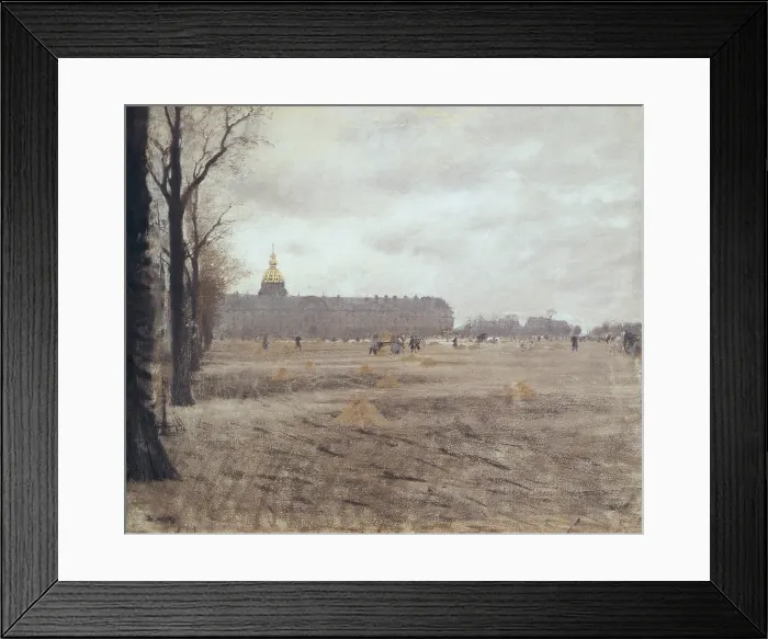 Framed Print : DE NITTIS, Giuseppe (1846-1884). Place des Invalides. mid. 19th c. Impressionism. Oil on canvas. ITALY. Milan. Galleria d'Arte Moderna (Gallery of Modern Art) Framed Print : DE NITTIS, Giuseppe (1846-1884). Place des Invalides. mid. 19th c. Impressionism. Oil on canvas. ITALY. Milan. Galleria d'Arte Moderna (Gallery of Modern Art)