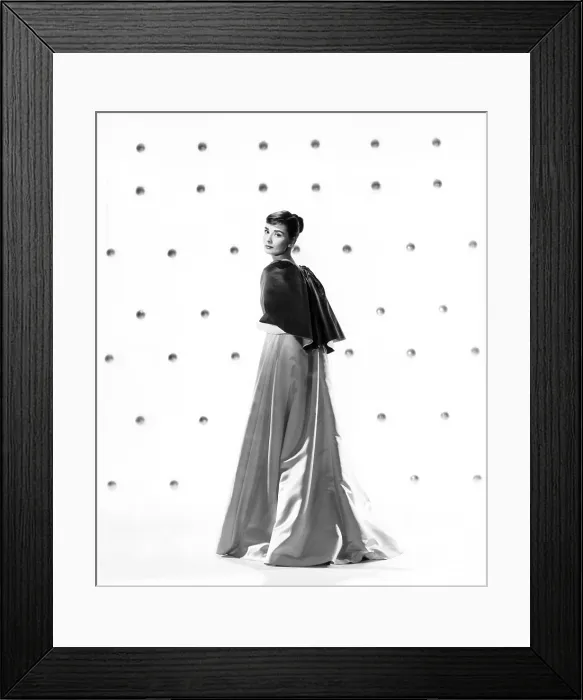 Framed Print : FUNNY FACE, Audrey Hepburn, 1957