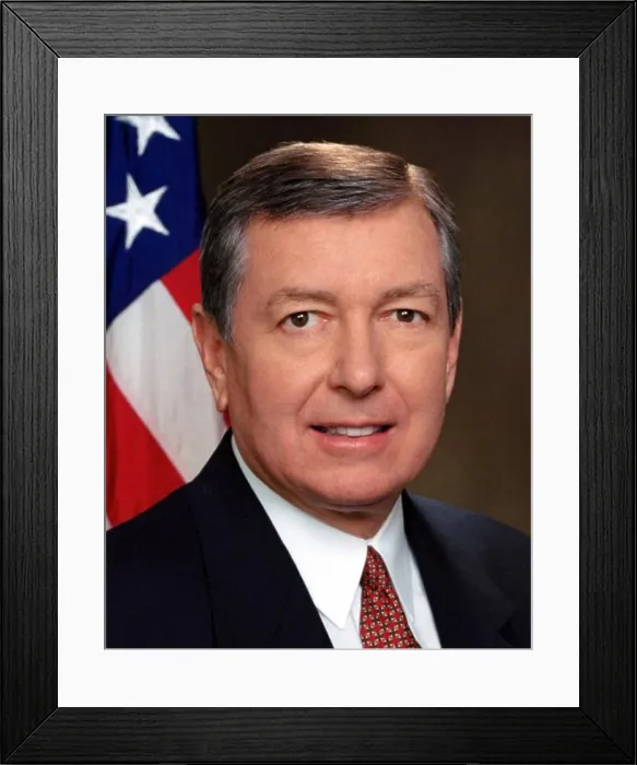 Framed Print : John Ashcroft, the 79th United States Attorney General. 2001 Framed Print : John Ashcroft, the 79th United States Attorney General. 2001