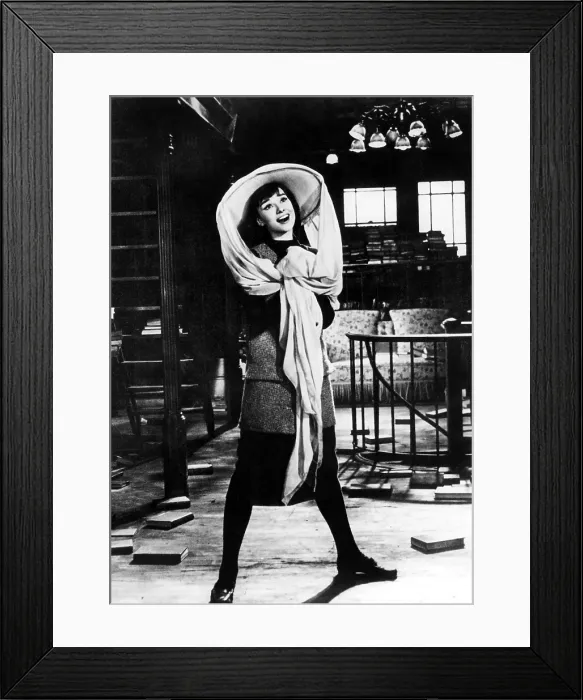 Framed Print : FUNNY FACE, Audrey Hepburn, 1957