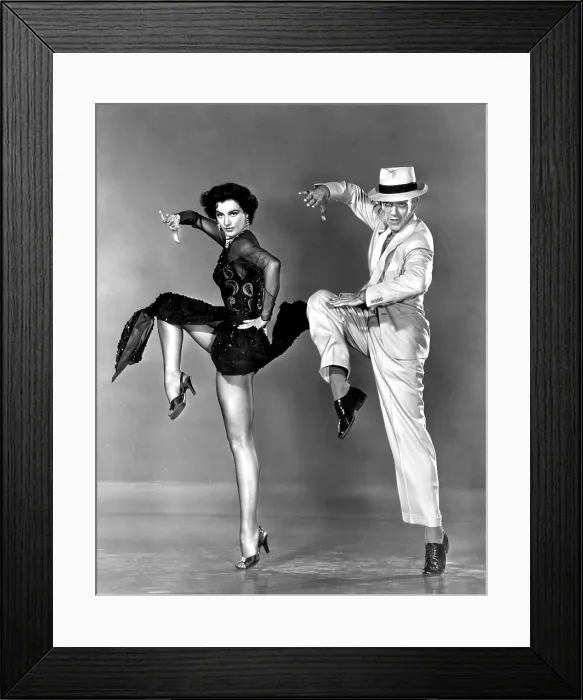 Framed Print : THE BAND WAGON, Cyd Charisse, Fred Astaire, 1953