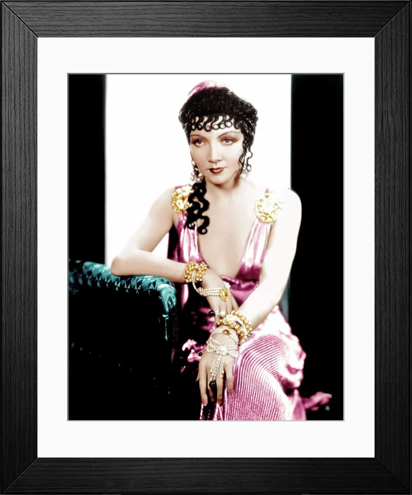 Framed Print : THE SIGN OF THE CROSS, Claudette Colbert, 1932