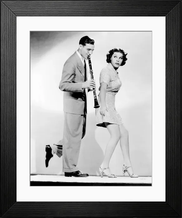 Framed Print : THE BIG BROADCAST OF 1937, from left, Benny Goodman, Martha Raye, 1936 Framed Print : THE BIG BROADCAST OF 1937, from left, Benny Goodman, Martha Raye, 1936