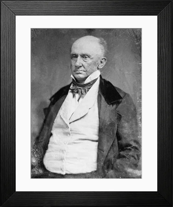 Framed Print : George Washington Parke Custis (1782-1857), was brought up in the home of his grandmother Martha and President Washington