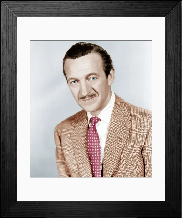 Framed Print : THE SILKEN AFFAIR, David Niven, 1956