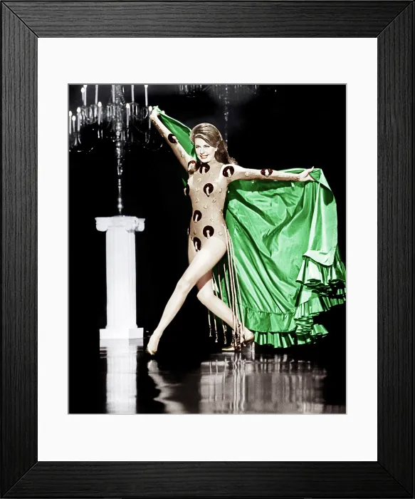 Framed Print : THE SILENCERS, Cyd Charisse, 1966