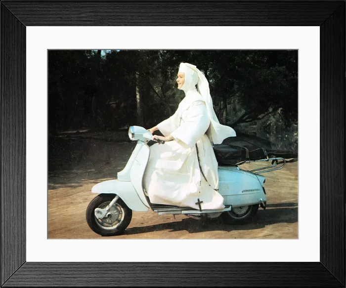 Framed Print : THE SINGING NUN, Debbie Reynolds, 1966 Framed Print : THE SINGING NUN, Debbie Reynolds, 1966