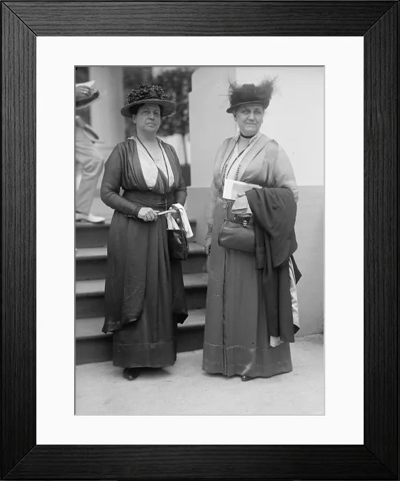 Framed Print : Lillian Wald and Jane Addams, ca. 1910 Framed Print : Lillian Wald and Jane Addams, ca. 1910