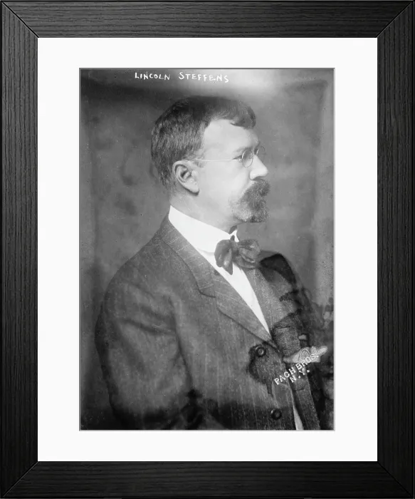 Framed Print : Lincoln Steffens, ca. 1910 Framed Print : Lincoln Steffens, ca. 1910