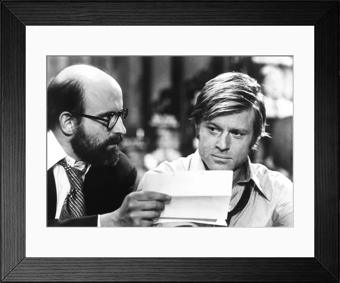 Framed Print : THE CANDIDATE, from left: Peter Boyle, Robert Redford, 1972