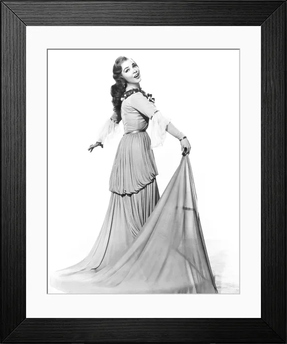 Framed Print : KISS ME KATE, Kathryn Grayson, 1953 Framed Print : KISS ME KATE, Kathryn Grayson, 1953