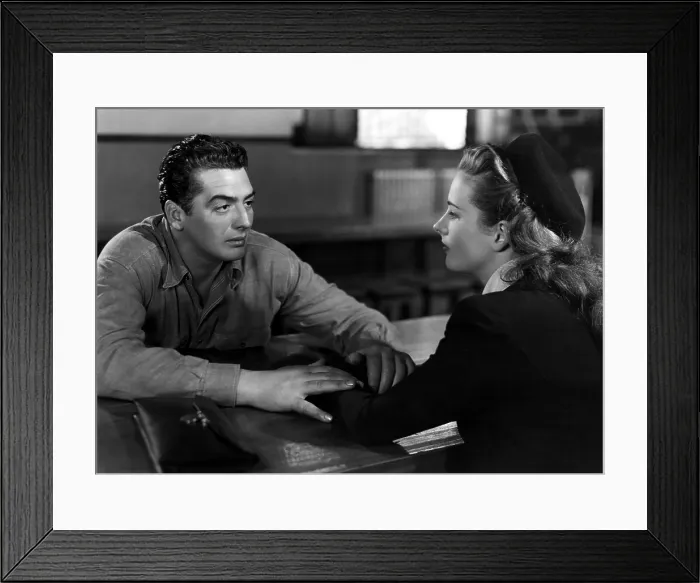 Framed Print : KISS OF DEATH, Victor Mature, Coleen Gray, 1947, TM & Copyright (c) 20th Century Fox Film Corp. All rights reserved Framed Print : KISS OF DEATH, Victor Mature, Coleen Gray, 1947, TM & Copyright (c) 20th Century Fox Film Corp. All rights reserved
