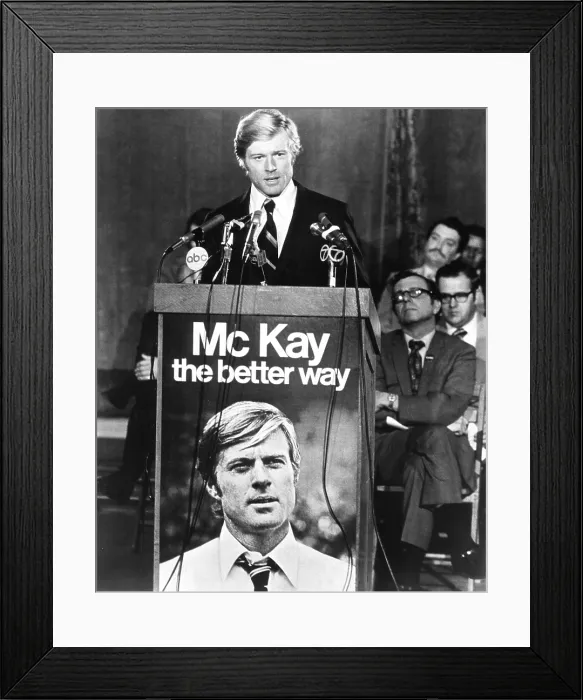 Framed Print : THE CANDIDATE, Robert Redford, 1972