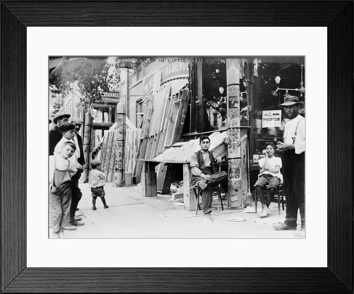 Framed Print : New York City, festival in Little Italy, original title: Festa in Little Italy, circa 1908