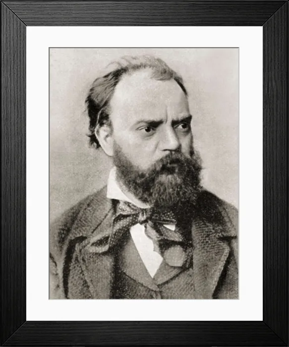 Framed Print : Dvorak, Antonin (1841-1904). AISA / Everett Collection**US SALES ONLY**