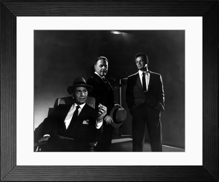 Framed Print : THE BIG COMBO, Richard Conte, Brian Donlevy, Cornel wilde, 1955 Framed Print : THE BIG COMBO, Richard Conte, Brian Donlevy, Cornel wilde, 1955