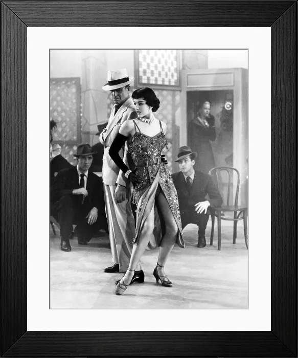Framed Print : THE BAND WAGON, from left, Fred Astaire, Cyd Charisse, 1953