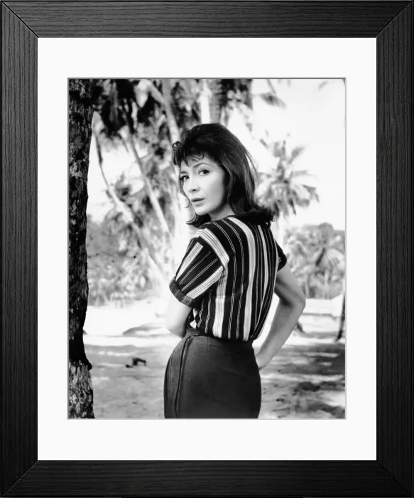 Framed Print : THE BIG GAMBLE, Juliette Greco, 1961, TM and 20th Century Fox Film Corp. All rights reserved. / Courtesy Everett Collection