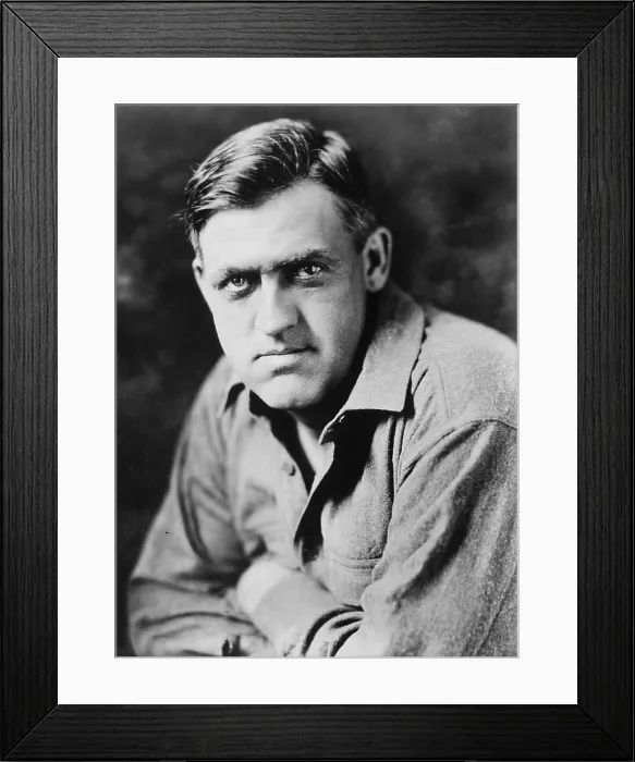 Framed Print : Rex Beach (1877-1949) novelist and playwright, whose 1906 novel, 'The Spoilers, ' was made into a movie five times Framed Print : Rex Beach (1877-1949) novelist and playwright, whose 1906 novel, 'The Spoilers, ' was made into a movie five times