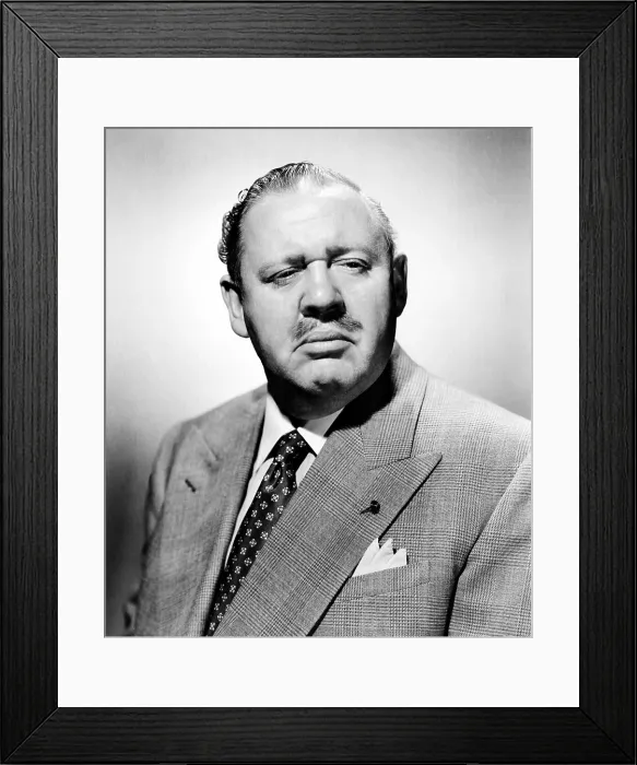Framed Print : THE BIG CLOCK, Charles Laughton, 1948 Framed Print : THE BIG CLOCK, Charles Laughton, 1948