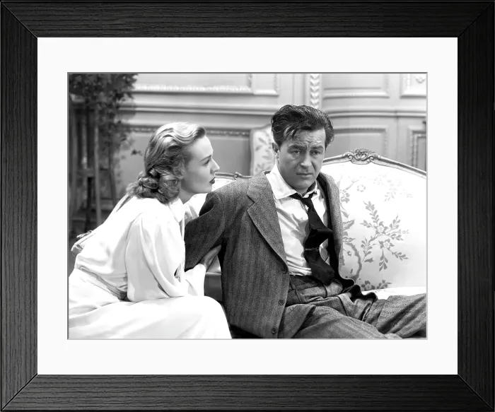 Framed Print : THE BIG CLOCK, Rita Johnson, Ray Milland, 1948