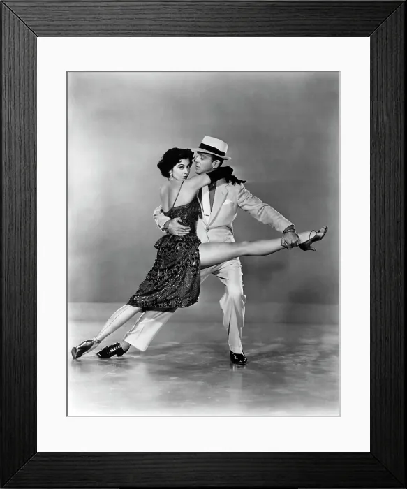 Framed Print : THE BAND WAGON, Cyd Charisse, Fred Astaire, 1953