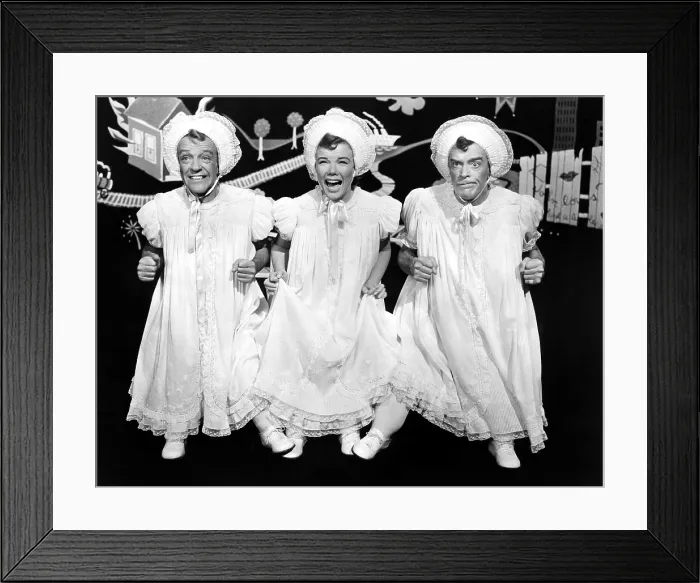 Framed Print : THE BAND WAGON, Fred Astaire, Nanette Fabray, Jack Buchanan, 1953