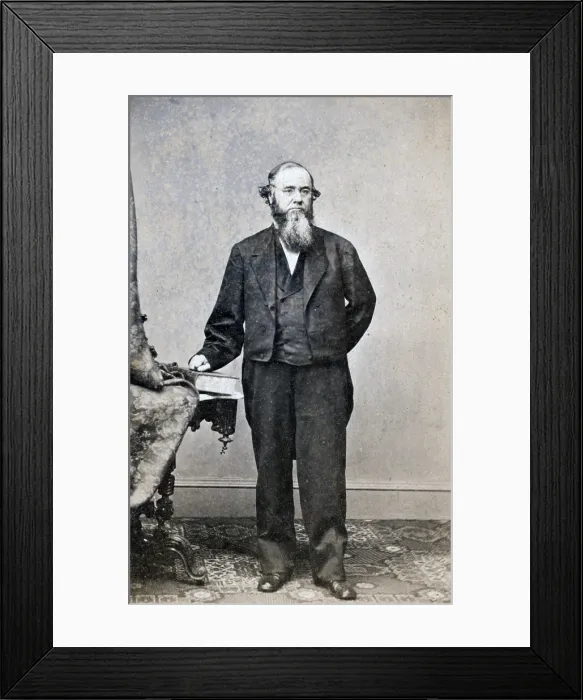 Framed Print : Edwin M. Stanton was Lincoln's second Secretary of War. Photograph by Mathew Brady ca. 1860