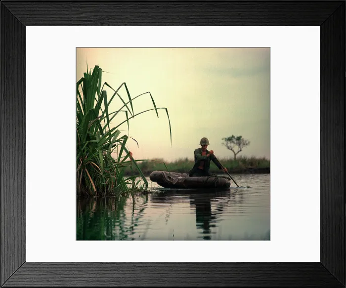 Framed Print : Vietnam War, Private First Class David Sletten, medic, Company B, 1st Battalion, 27th Infantry, 25th Infantry Division Framed Print : Vietnam War, Private First Class David Sletten, medic, Company B, 1st Battalion, 27th Infantry, 25th Infantry Division