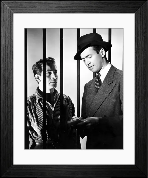Framed Print : CALL NORTHSIDE 777, Richard Conte, James Stewart, 1948. TM and Copyright (c) 20th Century-Fox Film Corp. All Rights Reserved