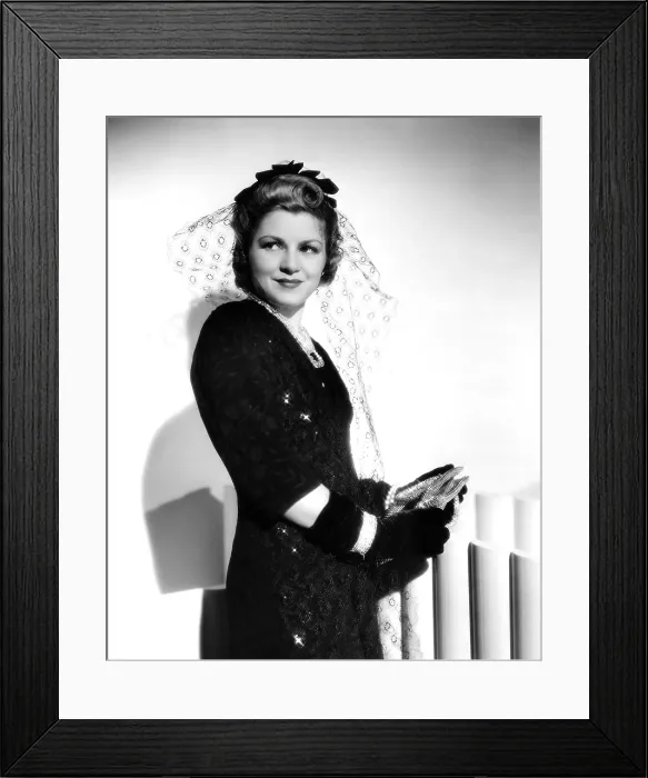Framed Print : BIG TOWN GIRL, Claire Trevor, in a black matellasse crepe cocktail frock, 1937. 20th Century-Fox Film Corporation, TM & Copyright / courtesy Everett Collection Framed Print : BIG TOWN GIRL, Claire Trevor, in a black matellasse crepe cocktail frock, 1937. 20th Century-Fox Film Corporation, TM & Copyright / courtesy Everett Collection