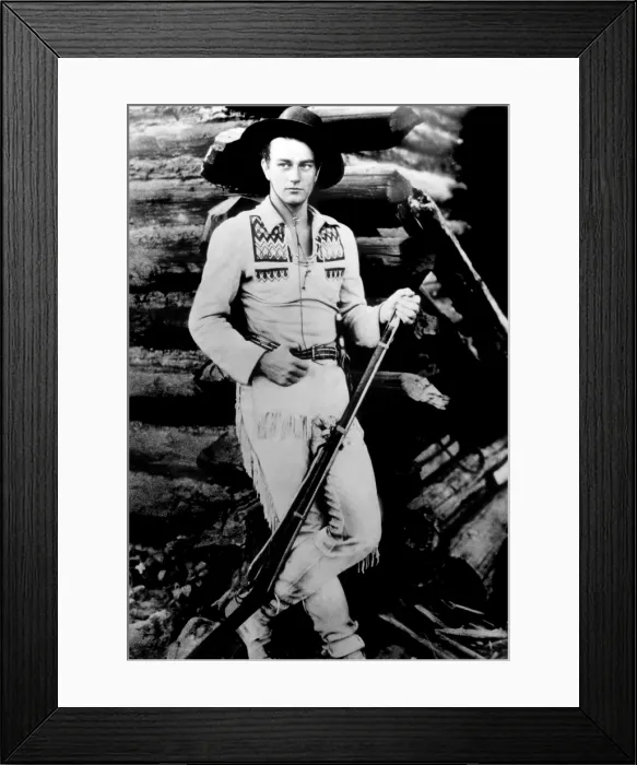 Framed Print : THE BIG TRAIL, John Wayne, 1930, TM & Copyright (c) 20th Century Fox Film Corp. All rights reserved Framed Print : THE BIG TRAIL, John Wayne, 1930, TM & Copyright (c) 20th Century Fox Film Corp. All rights reserved