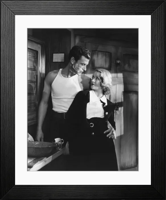 Framed Print : BED OF ROSES, from left: Joel mcCrea, Constance Bennett, 1933 Framed Print : BED OF ROSES, from left: Joel mcCrea, Constance Bennett, 1933