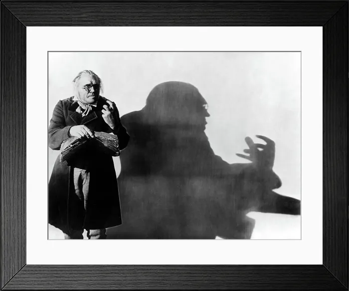 Framed Print : THE CABINET OF DR. CALIGARI, (aka THE CABINET OF DOCTOR CALIGARI, aka DAS CABINET DES DR. CALIGARI), Werner Krauss, 1920