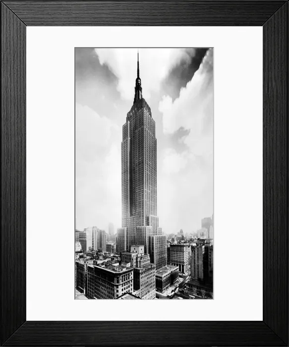 Framed Print : The Empire State Building, New York City, circa 1950s. Courtesy: CSU Archives / Everett Collection Framed Print : The Empire State Building, New York City, circa 1950s. Courtesy: CSU Archives / Everett Collection