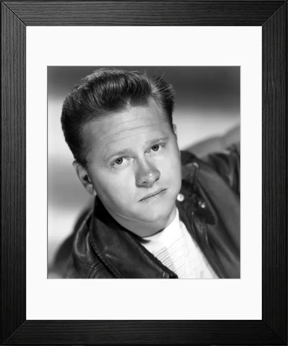 Framed Print : THE BIG WHEEL, Mickey Rooney, 1949