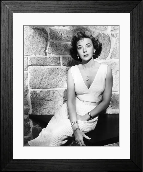 Framed Print : THE BIG KNIFE, Ida Lupino, 1955