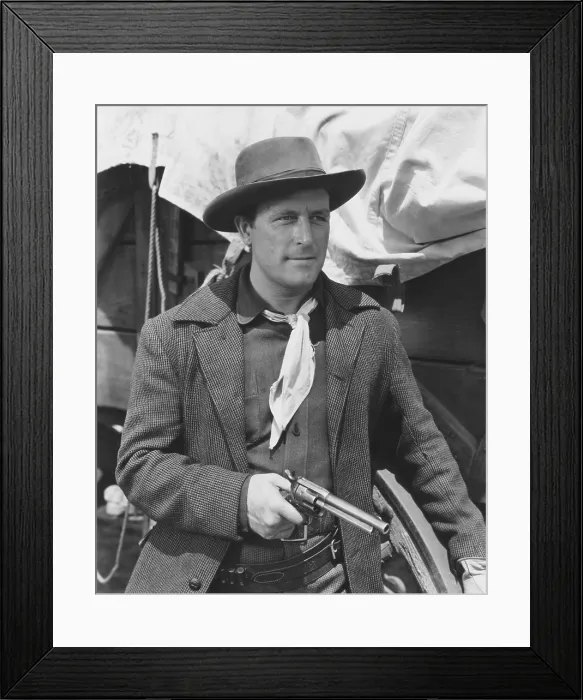 Framed Print : BEST OF THE BADMEN, Lawrence Tierney as Jesse James, 1951 Framed Print : BEST OF THE BADMEN, Lawrence Tierney as Jesse James, 1951