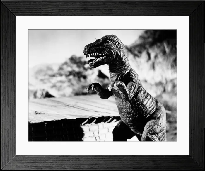 Framed Print : THE BEAST OF HOLLOW MOUNTAIN, 1956