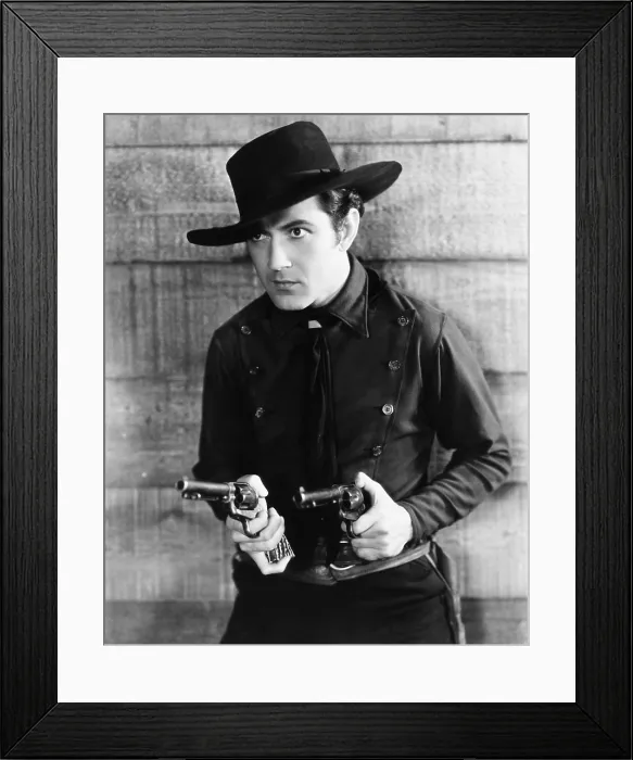 Framed Print : BILLY THE KID, Johnny Mack Brown, 1930