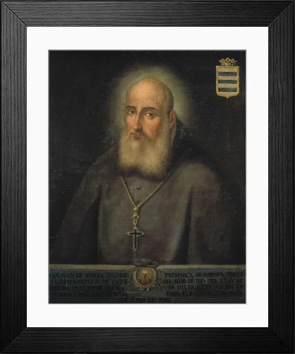 Framed Print : JUAN DE RIBERA, Saint (1533-1611). Painting. AISA / Everett Collection**US SALES ONLY** Framed Print : JUAN DE RIBERA, Saint (1533-1611). Painting. AISA / Everett Collection**US SALES ONLY**