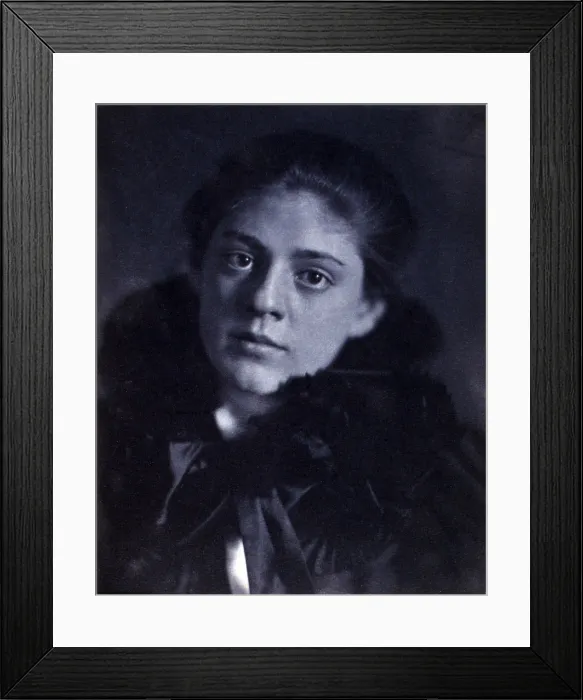 Framed Print : Ethel Barrymore (1879-1959) at age 21, 1900
