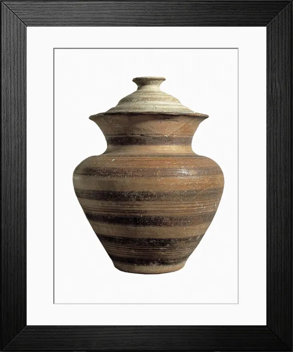 Framed Print : Funerary Urn. 4th-2nd c. BC. Iberian art. Ceramics. SPAIN. Cordoba. Archaeological Museum of Cordoba. Proc: SPAIN. Almedinilla. El Cerro de la Cruz Framed Print : Funerary Urn. 4th-2nd c. BC. Iberian art. Ceramics. SPAIN. Cordoba. Archaeological Museum of Cordoba. Proc: SPAIN. Almedinilla. El Cerro de la Cruz