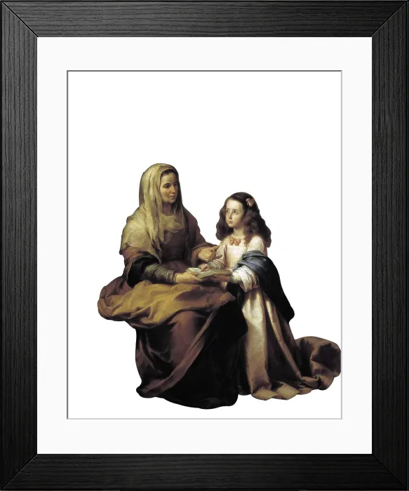 Framed Print : MURILLO, Bartolom Esteban (1617-1682). The Virgin and St. ca. 1674. Oil on canvas. SPAIN. Madrid. Prado Museum. AISA / Everett Collection**US SALES ONLY** Framed Print : MURILLO, Bartolom Esteban (1617-1682). The Virgin and St. ca. 1674. Oil on canvas. SPAIN. Madrid. Prado Museum. AISA / Everett Collection**US SALES ONLY**