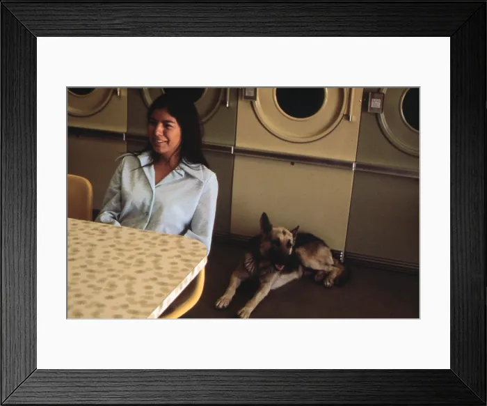 Framed Print : Native American reservation. Paiute woman at the laundromat. Pyramid Lake Paiute Reservation, Nixon, Nevada, ca. 1973 Framed Print : Native American reservation. Paiute woman at the laundromat. Pyramid Lake Paiute Reservation, Nixon, Nevada, ca. 1973