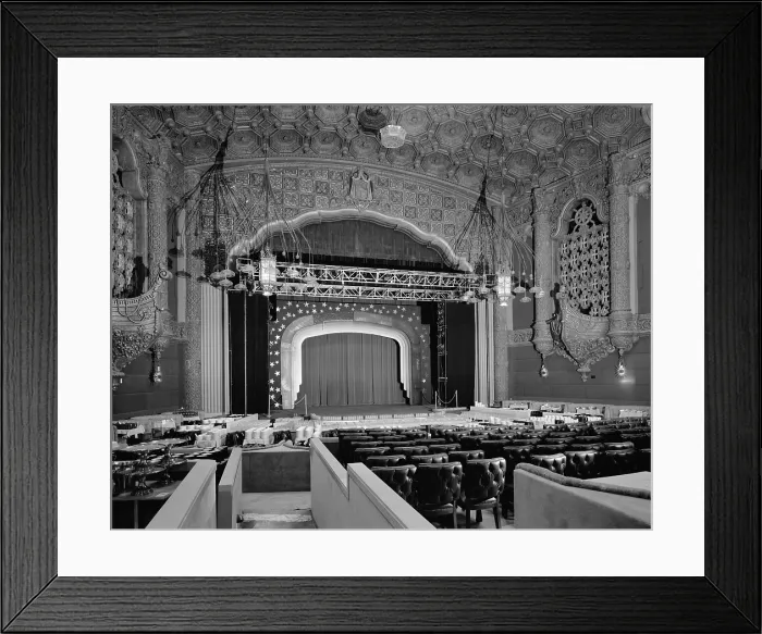 Framed Print : Movie Theaters, the Fox Theater, auditorium, demolished in 1992, Seventh Avenue, Olive Way, Seattle, Washington, September 5, 1991 Framed Print : Movie Theaters, the Fox Theater, auditorium, demolished in 1992, Seventh Avenue, Olive Way, Seattle, Washington, September 5, 1991