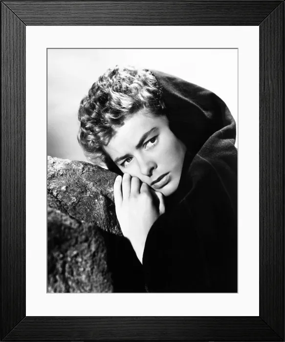 Framed Print : FOR WHOM THE BELL TOLLS, Ingrid Bergman, 1943 Framed Print : FOR WHOM THE BELL TOLLS, Ingrid Bergman, 1943